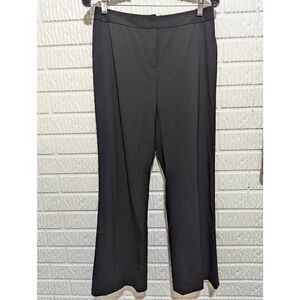 Lafeyette 148 New York Women's Black Wool Blend Trouser Dress Pants Size 4